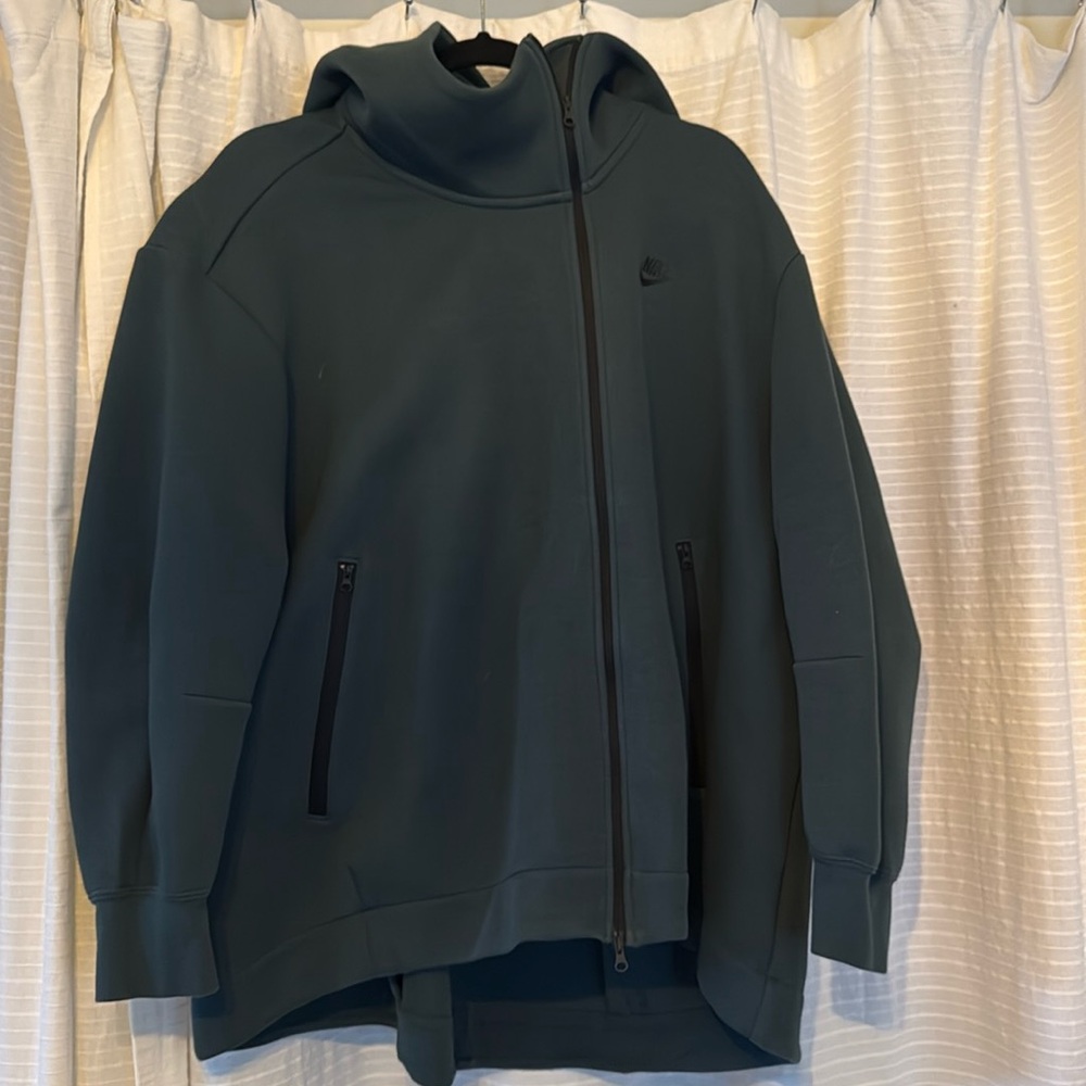 Nike Women’s Plus hooded zip up sweatshirt.